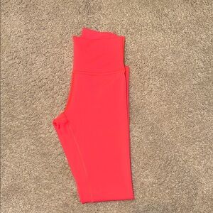 ALO airlift leggings 7/8 pink